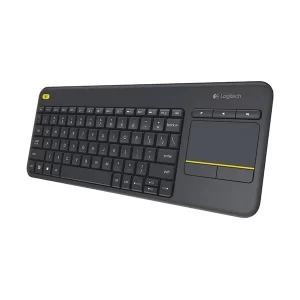 Logitech  Plus Wireless Touch Keyboard K400 DARK-FRA 920-007129