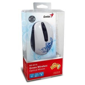 Genius Wireless Mouse NX-6510 WHITE TATTOO