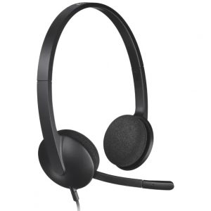 Logitech HEADSET USB H340 BLACK