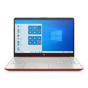 HP Pavilion 15-DW0083, 15.6" 1280x720 Laptop, Pentium Silver N5000, 4GB DDR4/128GB SSD, Intel UHD Graphics, Red, Windows 10 Home,.