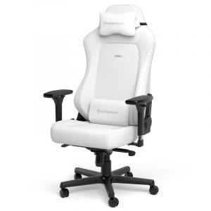 Noblechairs Hero Gaming Chair White Edition High-Tech Vinyl