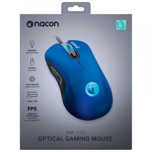 Nacon Gaming Mouse GM-110 2400 DPI-Blue