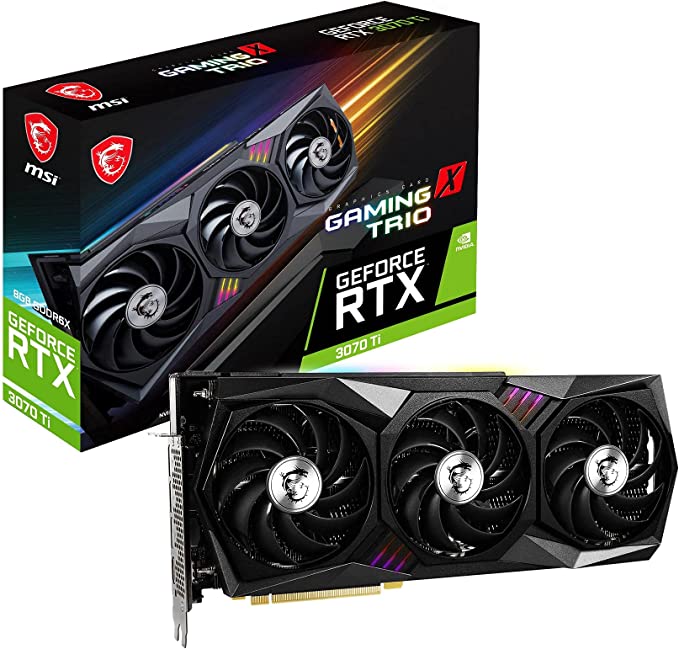 MSI GeForce RTX™ 3070 Ti GAMING X TRIO 8G LHR tax free