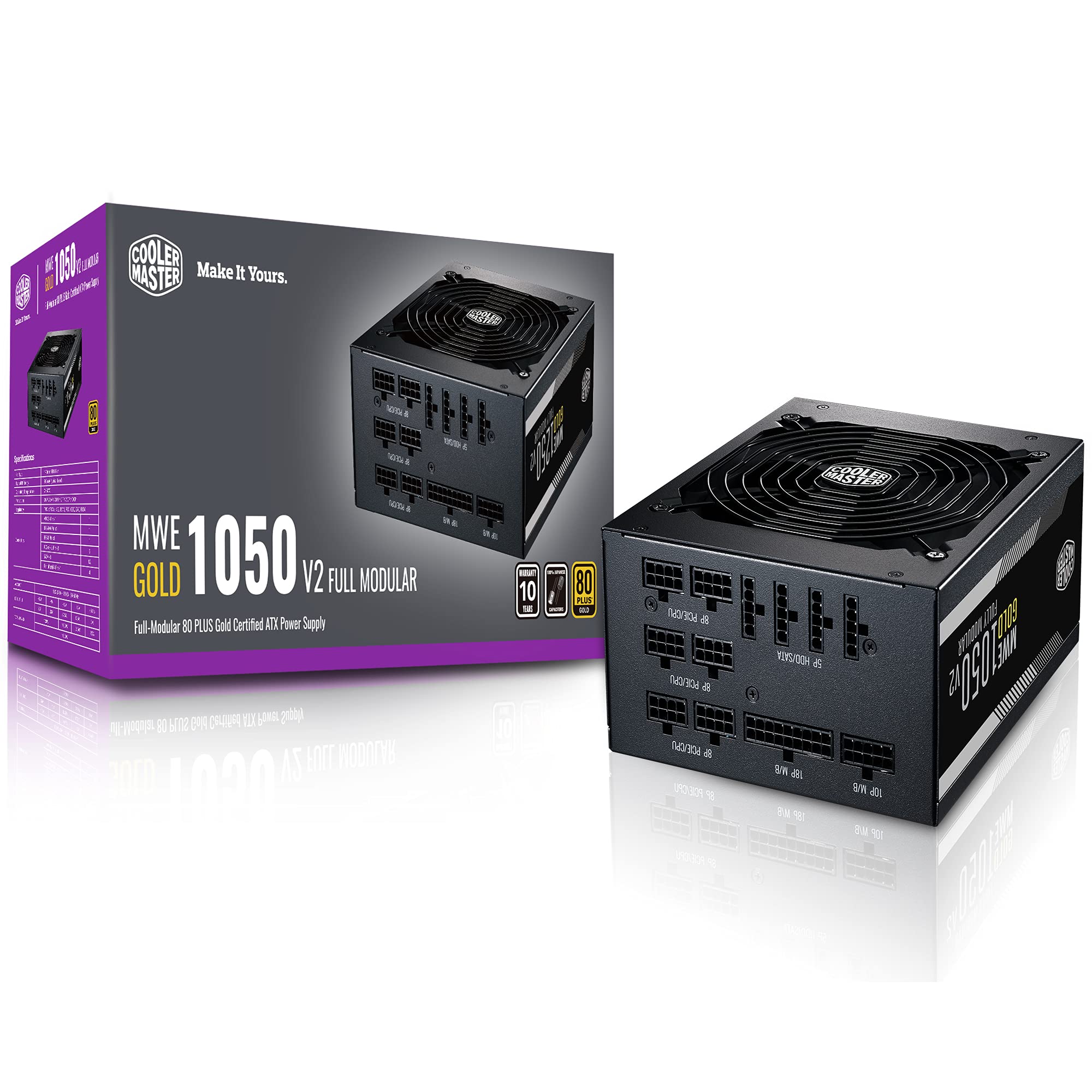 Cooler Master MWE 1050W V2 Gold Efficiency PSU