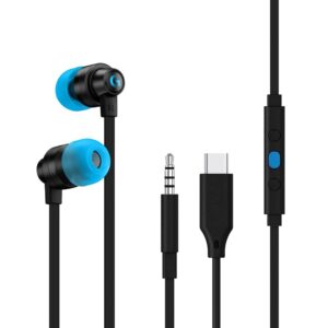 Logitech G333 Wired Gaming Earphones- Black -3.5 MM (981-000924)