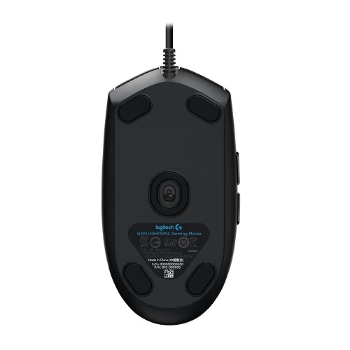 Logitech Lightsync Corded Gaming Mouse G203- Black 910-005796 - Image 3