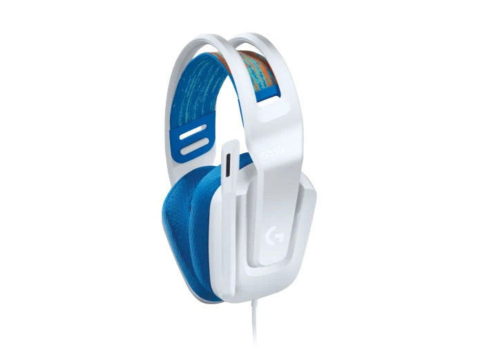Logitech Wired Gaming Headset White 981-001018 - Image 2