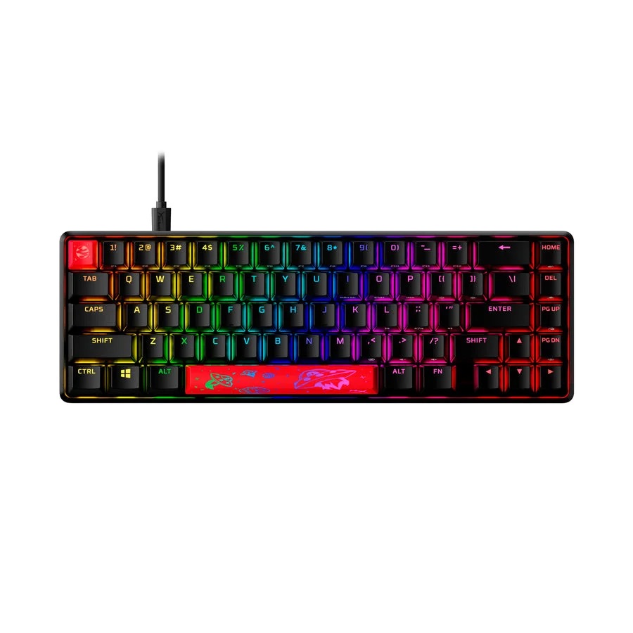 HyperX Alloy Origins 65 Mechanical Gaming Keyboard-HKBO1T-RD-US/N - Image 2
