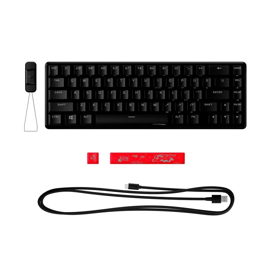 HyperX Alloy Origins 65 Mechanical Gaming Keyboard-HKBO1T-RD-US/N