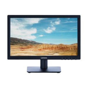 Lenovo D19-10 Monitor, Black, 61E0KCT6UK