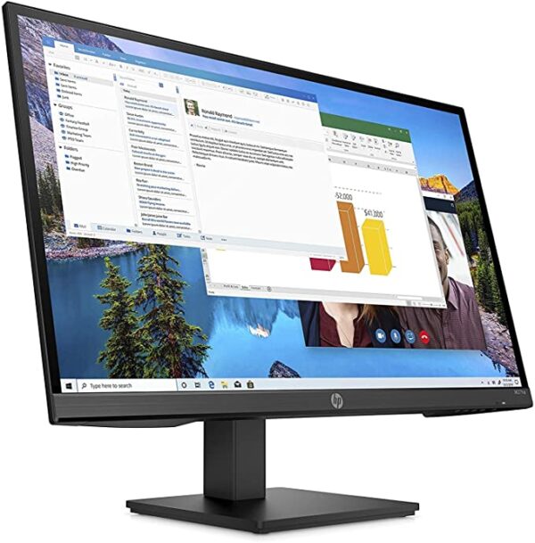 HP 27" M27ha  FHD Monitor #35M57AA - Image 2