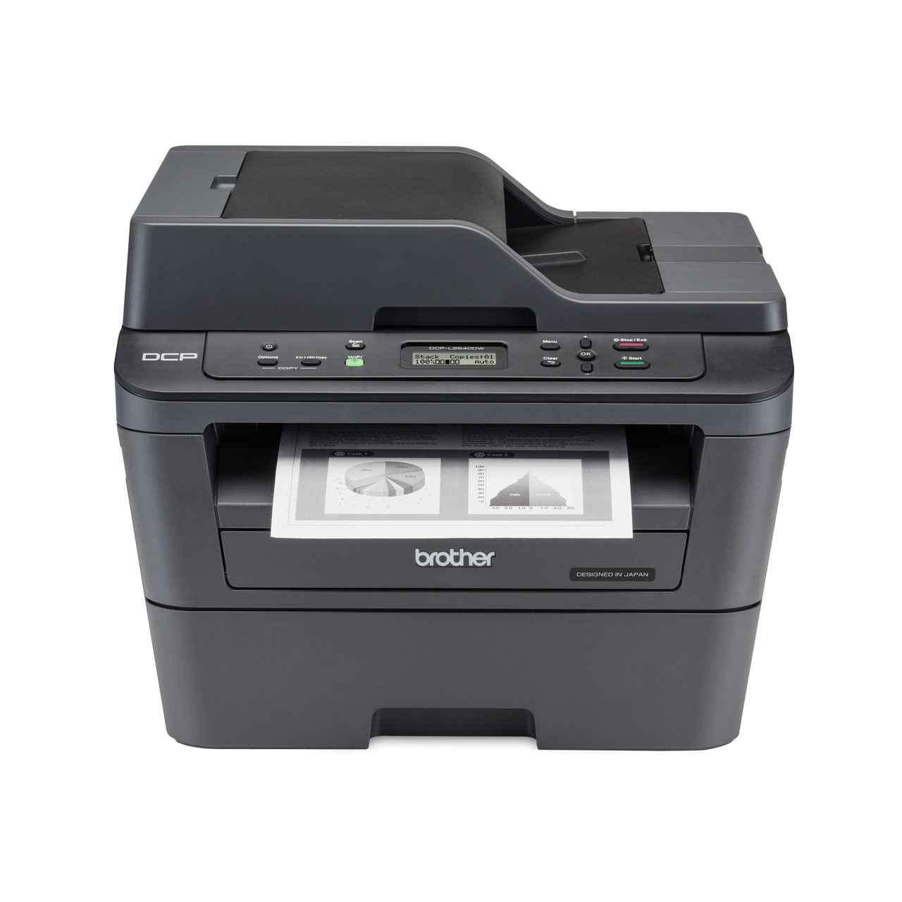 Brother DCP-L2540DW Mono Laser Printer 3 in 1 + Lan +wifi