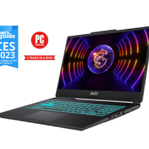 MSI CYBORG 15 A12VF-043US - 15.6" - I7-12650H - 16GB DDR5 – 512GB SSD – RTX 4060 8GB - TAX FREE