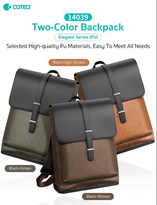 Coteci Elegant Series Two Color BACKPACK - Image 2