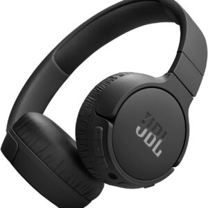 JBL Tune 670NC - Noise Cancelling Headphones -Up to 70H Battery Life with Speed Charge, Lightweight, Comfortable and Foldable Design, Black