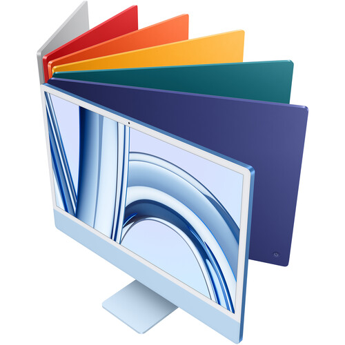 Apple iMac MQRR3LL/A 24" All-in-One Desktop - M3 Chip - RAM 8GB - SSD 512GB - 10-Core GPU - Image 8