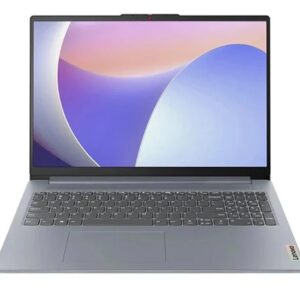Lenovo, IDEAPAD SLIM3-82X70095DP, 15.6" IPS FHD, Core I5-1355U, 8GB DDR5, 512GB NVMe, Intel Iris XE, EN/AR Keyboard, Dos - Arctic Grey