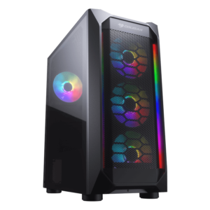 MX410 Mesh-G RGB Powerful Airflow and Compact Mid-Tower Case