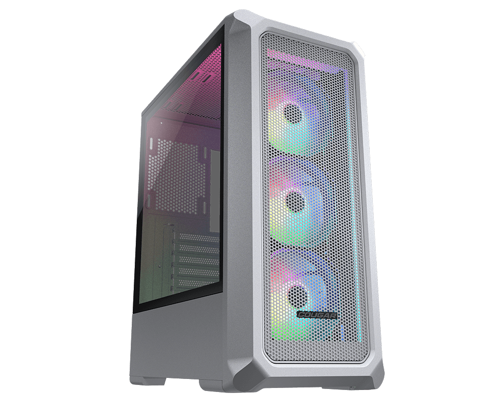 Cougar Case Archon 2 Mesh RGB White & Black - Image 3