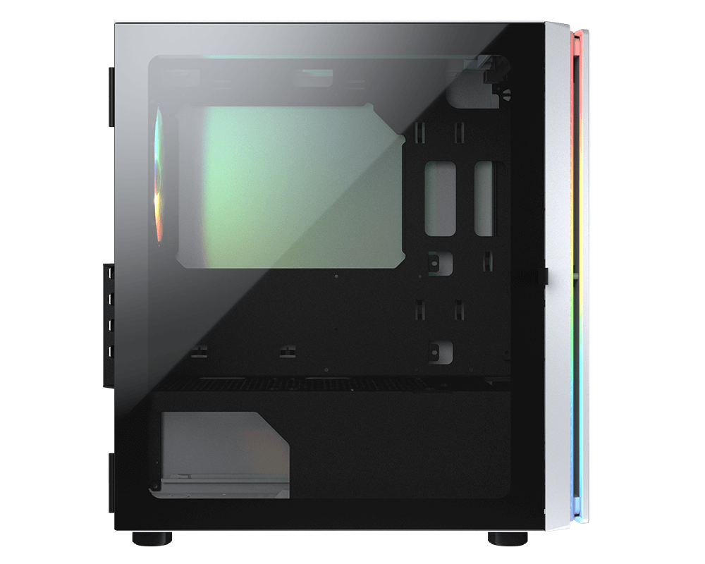 COUGAR PURITY RGB Pure and Elegant ARGB Mini Tower Case Black & White - Image 10