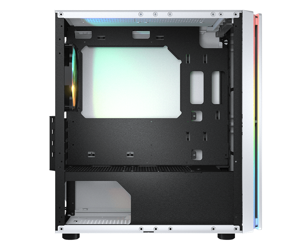 COUGAR PURITY RGB Pure and Elegant ARGB Mini Tower Case Black & White - Image 12