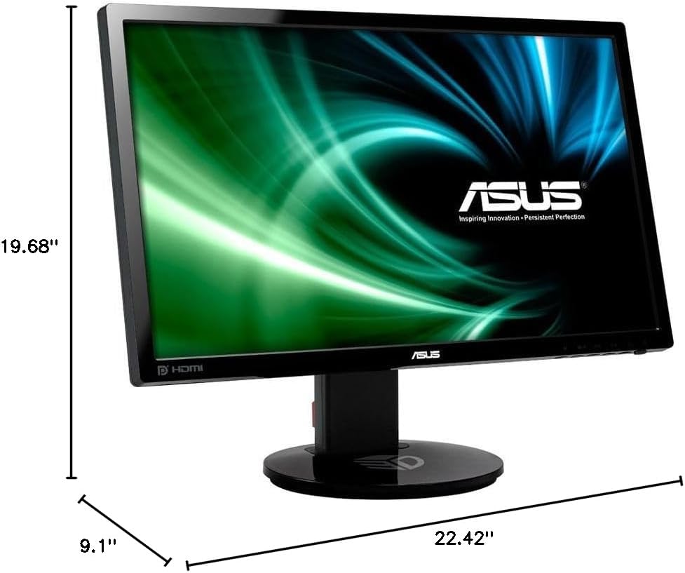 ASUS VG248QE 24" Full HD 1920x1080 144Hz 1ms HDMI Gaming Monitor - Image 5