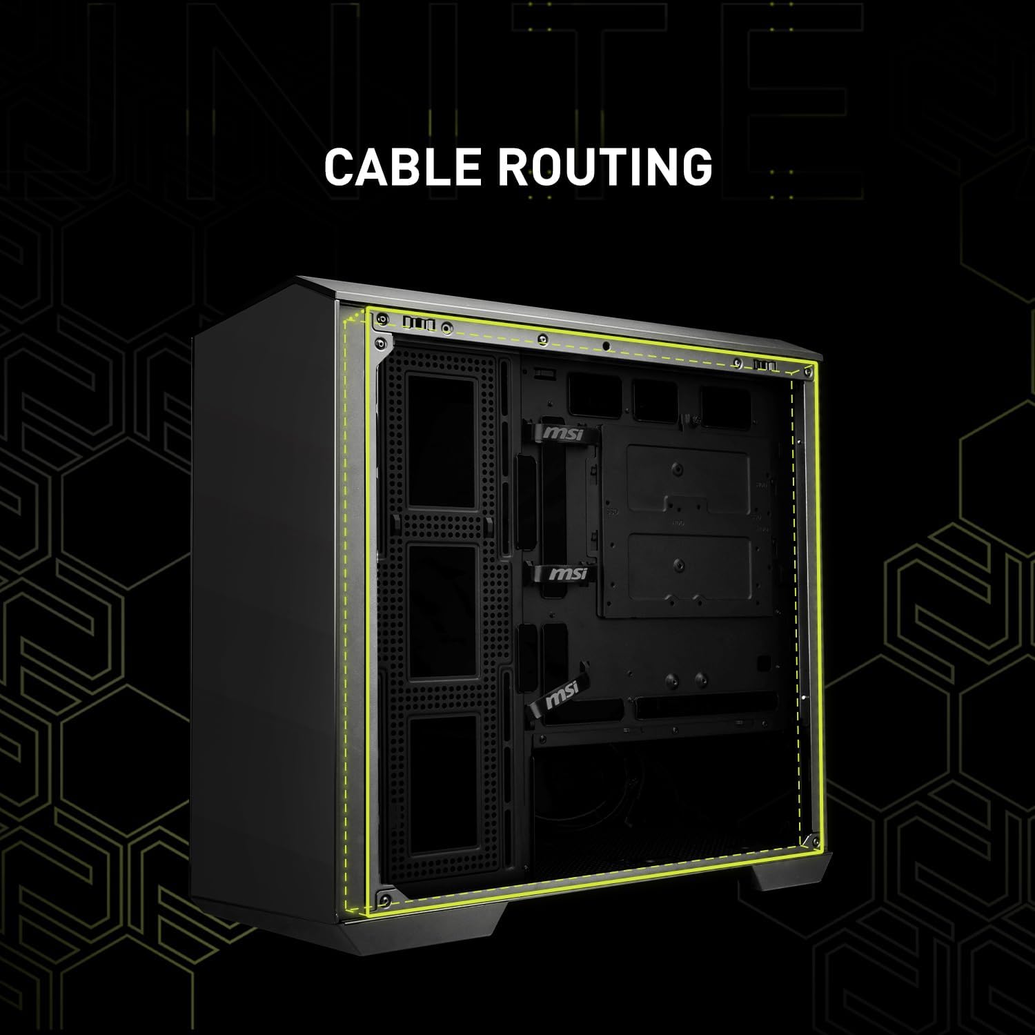 MSI MAG PANO M100R PZ Black - Premium Mid-Tower Gaming PC Case - Image 3