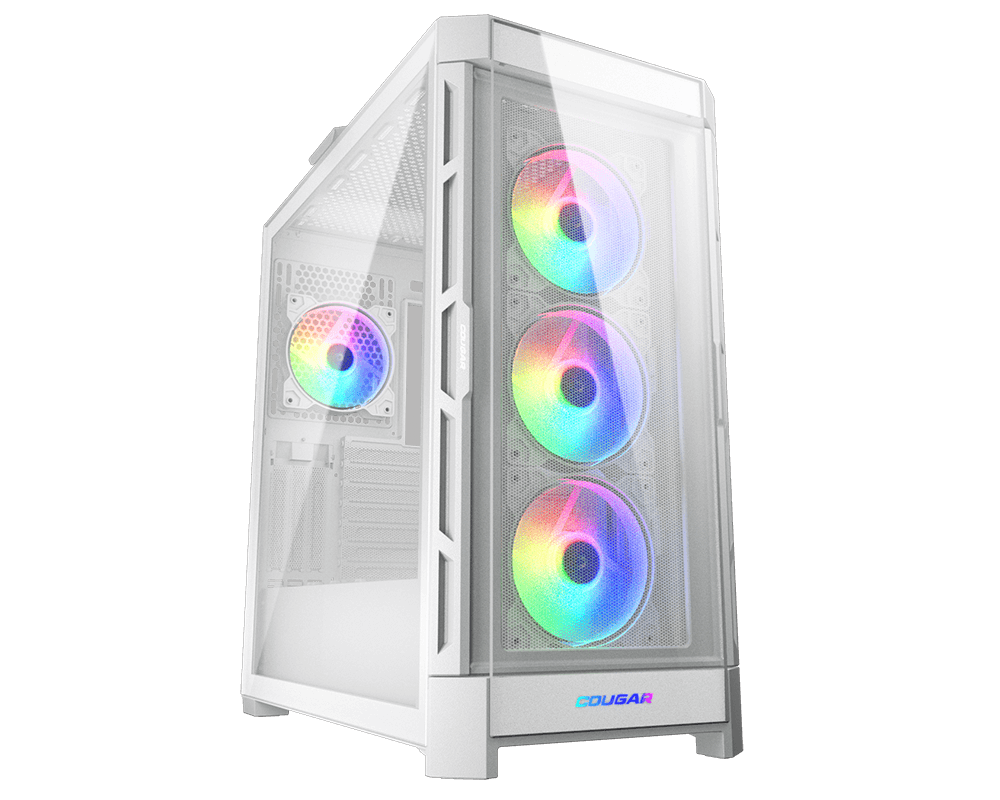 COUGAR MID TOWER CASE DUOFACE PRO RGB White - Image 2
