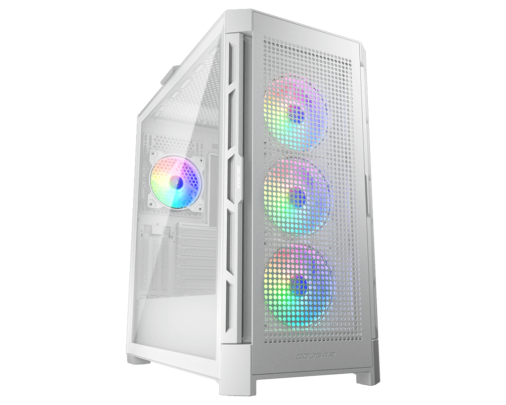COUGAR MID TOWER CASE DUOFACE PRO RGB White - Image 3
