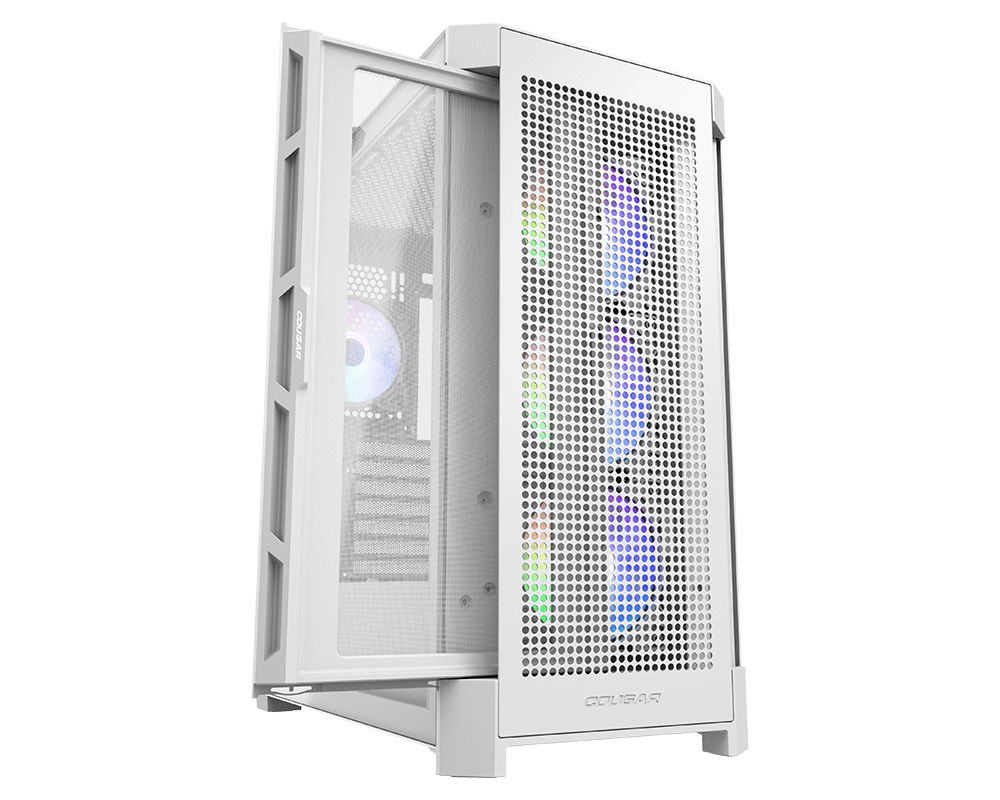 COUGAR MID TOWER CASE DUOFACE PRO RGB White - Image 4