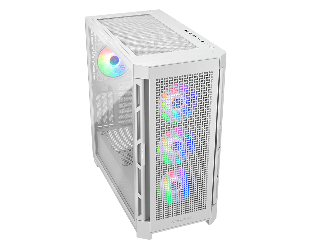 COUGAR MID TOWER CASE DUOFACE PRO RGB White - Image 5