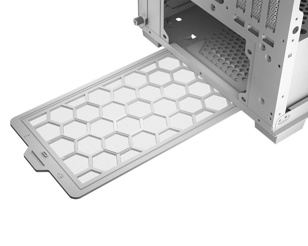 COUGAR MID TOWER CASE DUOFACE PRO RGB White - Image 12