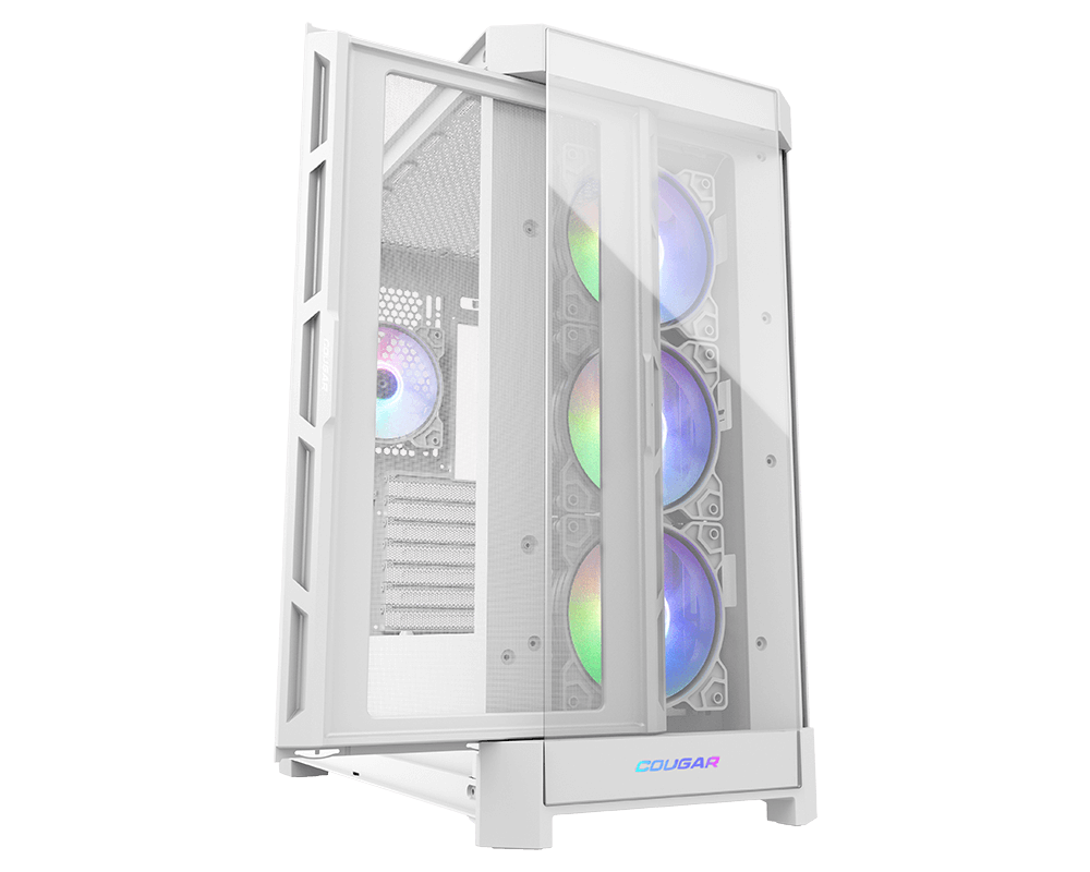COUGAR MID TOWER CASE DUOFACE PRO RGB White - Image 13