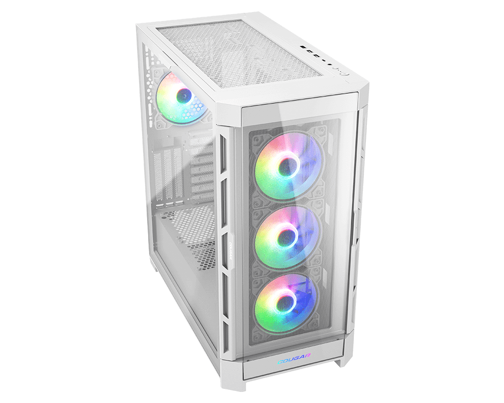 COUGAR MID TOWER CASE DUOFACE PRO RGB White - Image 14