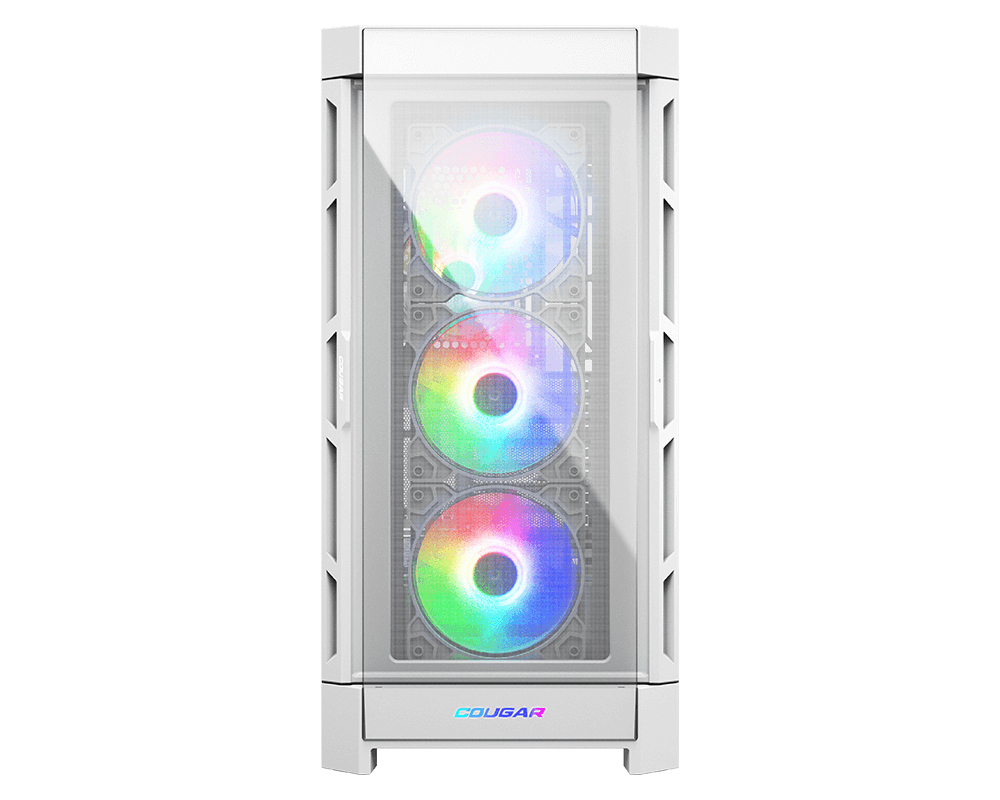 COUGAR MID TOWER CASE DUOFACE PRO RGB White - Image 15