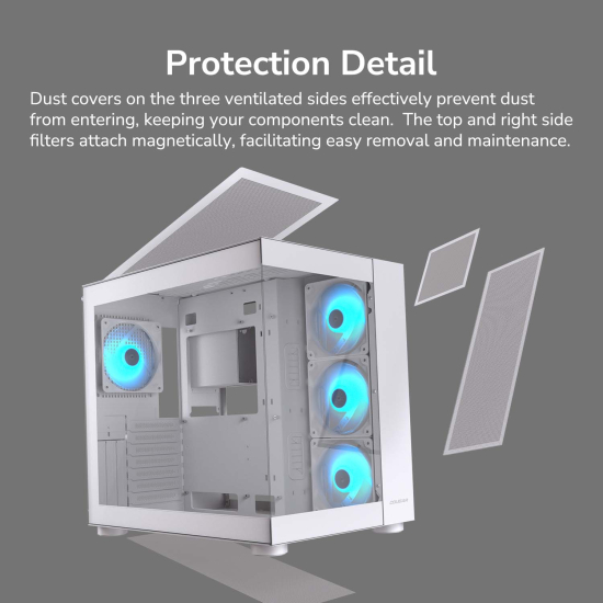 COUGAR Case FV150 RGB WHITE & Black - Image 13