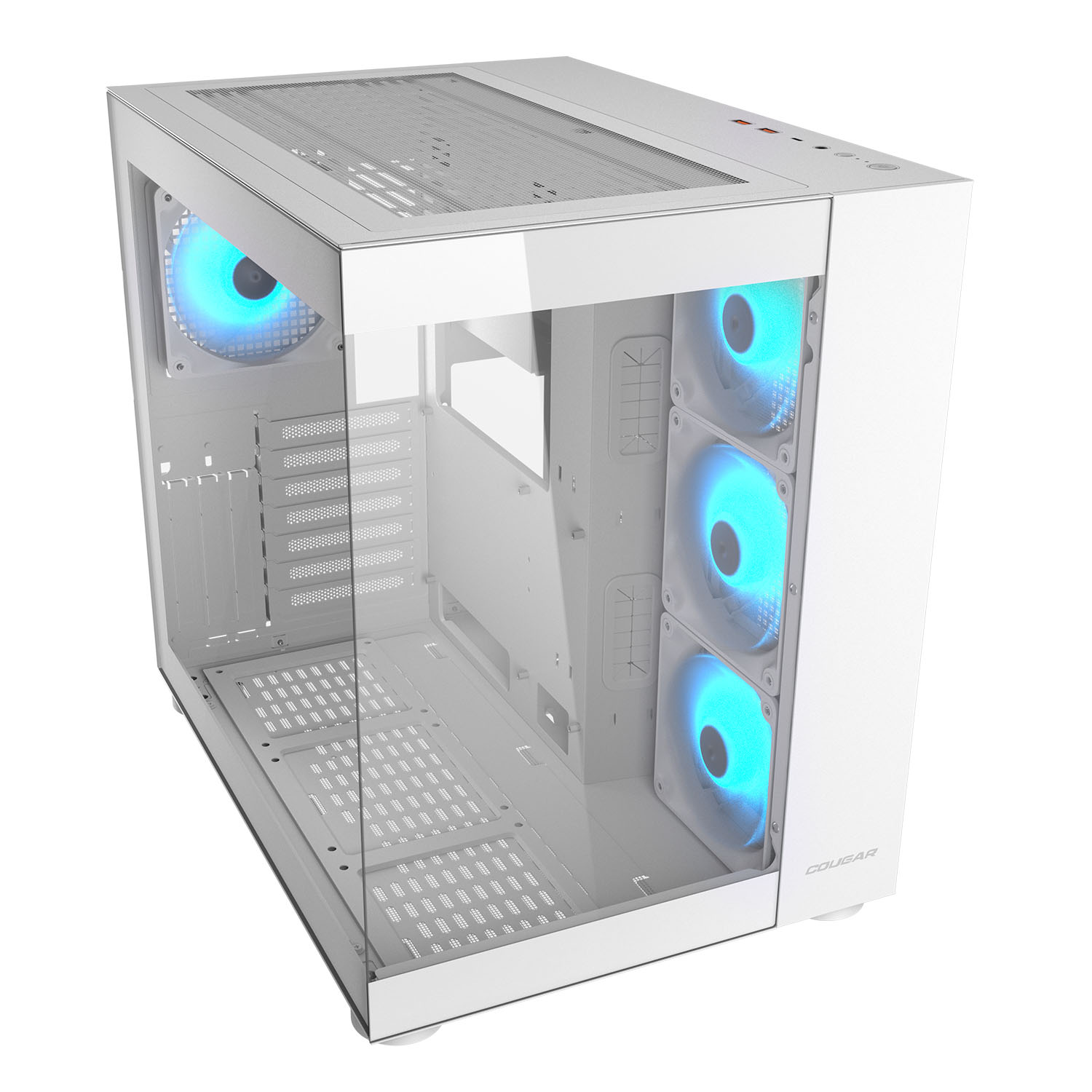 COUGAR Case FV150 RGB WHITE & Black - Image 2
