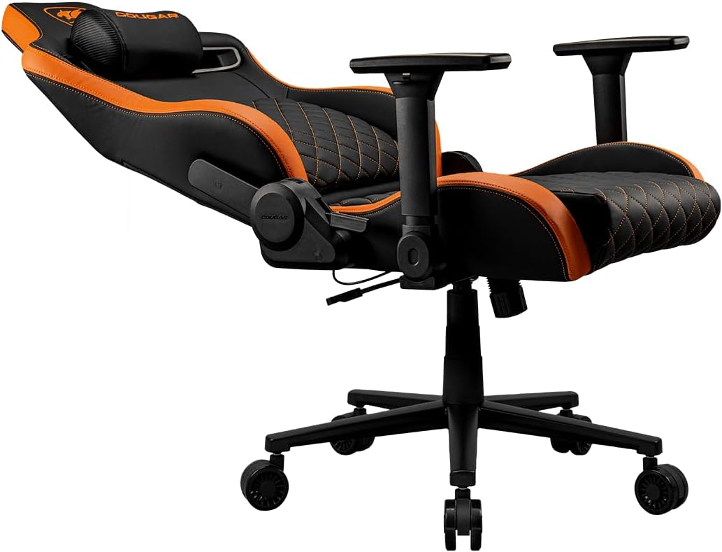 Cougar Defensor Ergonomic Office/Gaming Chair,Black/Orange - Image 2