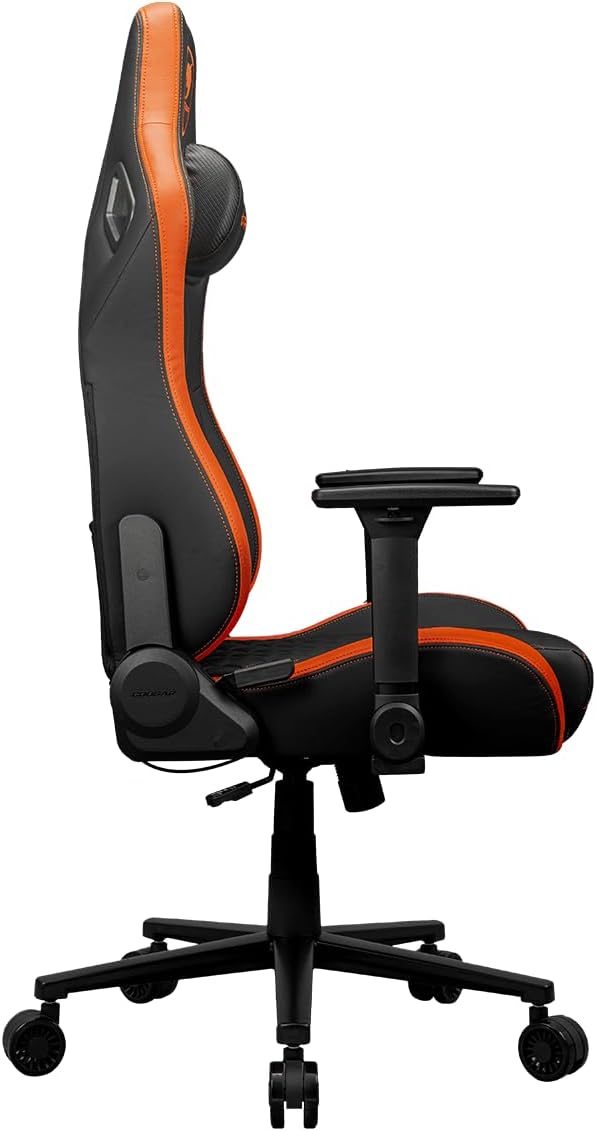 Cougar Defensor Ergonomic Office/Gaming Chair,Black/Orange - Image 4