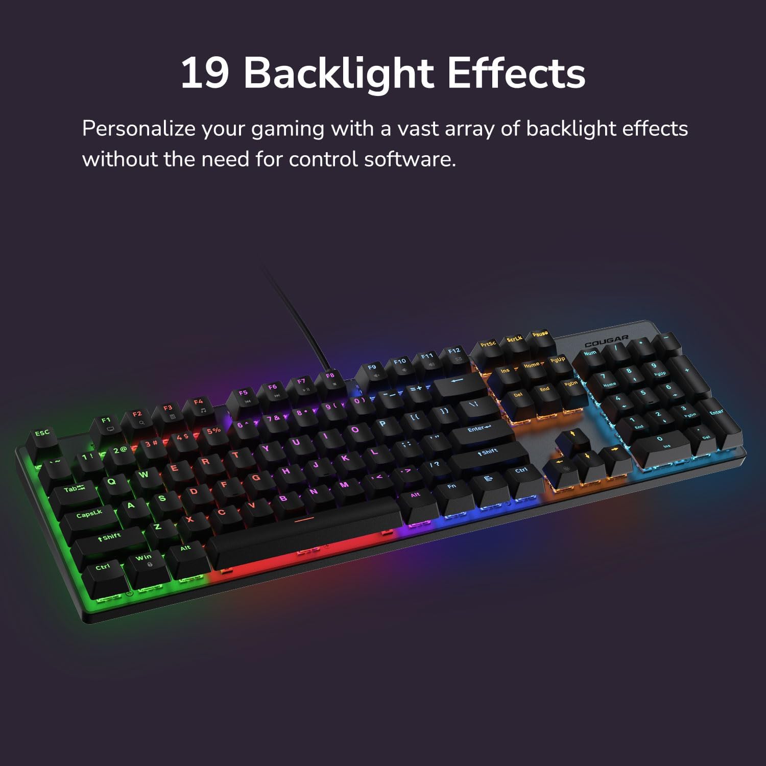 Cougar Ultimus EX RGB Wired Mechanical Gaming Keyboard - Image 7