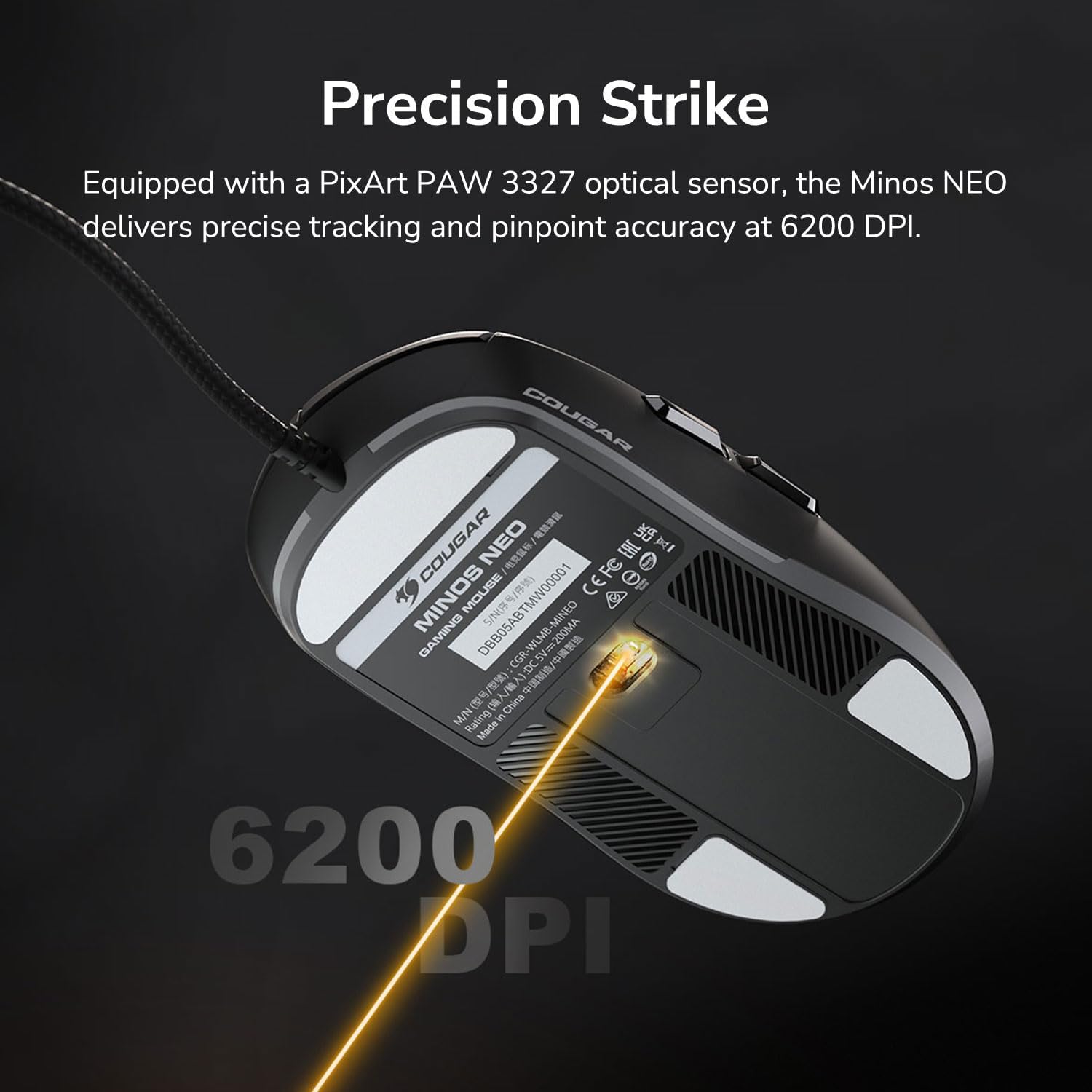 Cougar Minos Neo RGB Wired Gaming Mouse - Image 6