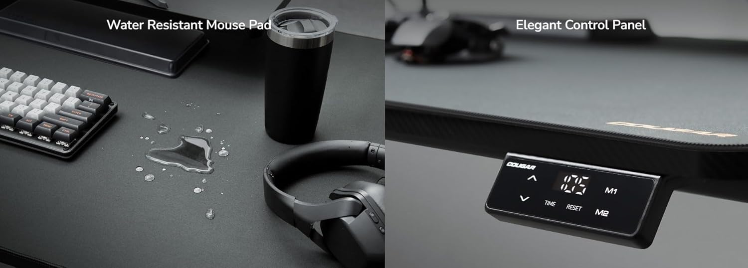 Cougar E-Star 120 | Electric Gaming Desk - Image 6