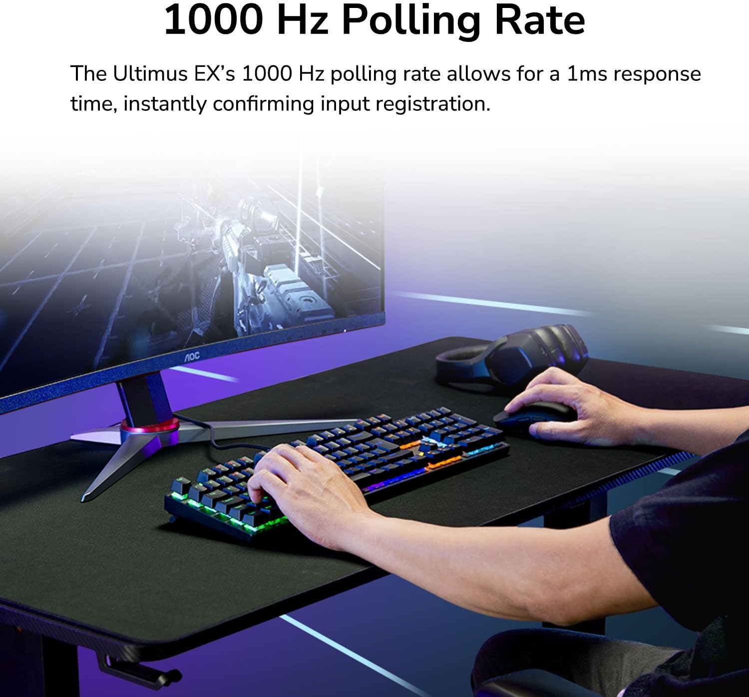 Cougar Ultimus EX RGB Wired Mechanical Gaming Keyboard - Image 6