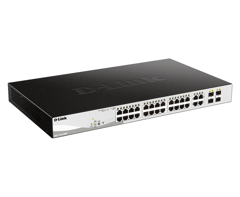 D-Link Smart Managed PoE Switch DGS-1210-28MP - Image 4