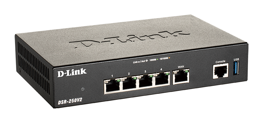 D-Link Unified Services VPN Router DSR-250V2 - Image 4