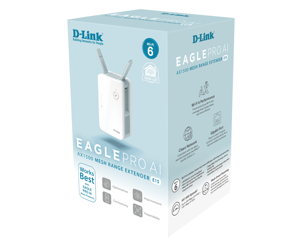 D-Link AX1500 Mesh Range Extender E15 - Image 6