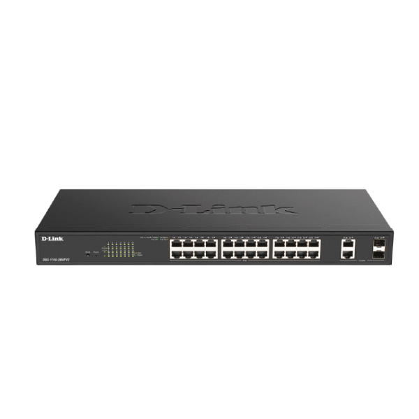 D-Link DGS-1100-26MPV2 24-PORTS POE +2 PORTS SFP - Image 3