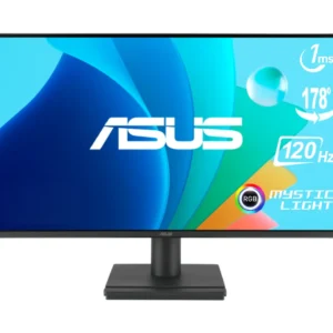 ASUS VA249HG Eye Care Gaming Monitor – 23.8” Full HD IPS, 120Hz, 1ms MPRT, Adaptive-Sync, Frameless, HDMI/VGA, Low Blue Light, VESA Wall Mount | Tax Free