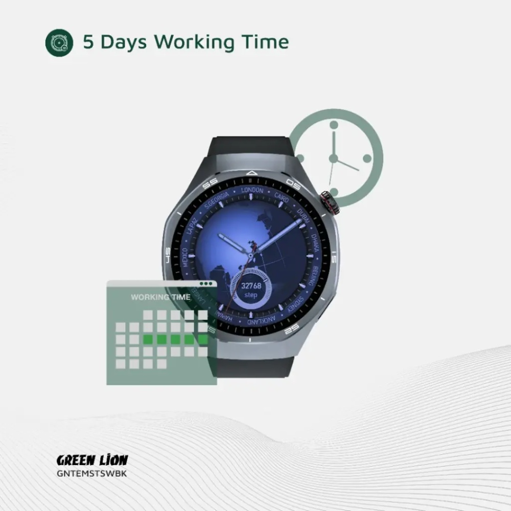 Green Lion Tech Master Smart Watch - Image 5