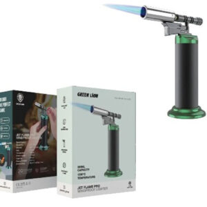 reen Lion Jet Flame Pro Windproof Refillable Lighter – High-Temperature Butane Torch